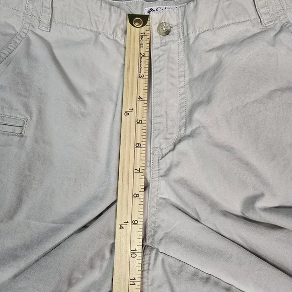Columbia Off White Cropped Capris Womens Size 10 - Picture 5 of 9